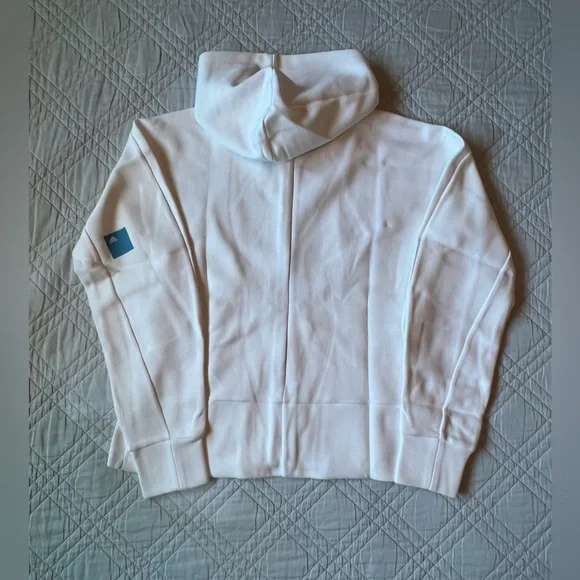 Adidas Hooded Sweatshirt Sportswear, white, Women’s Large (NWT) - Picture 7 of 11